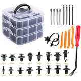Car Push Retainer Clips Auto Fasteners Assortment Nylon