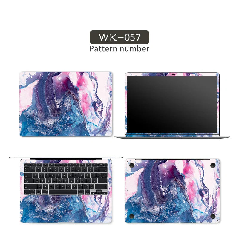 DIY Marble Cover Laptop Skin Sticker Vinyl 13.3"14"15.6"17.3"