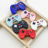 Randomly 610Pcs Colorful Resin Game Controller Charms Pendants
