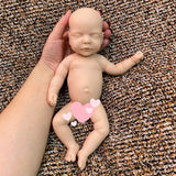 8 styles/28cm Cuddly Unpaint Solid Silicone Bebe Reborn