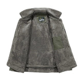 Top Plus Velvet Winter Lamb Coat Men's Winter
