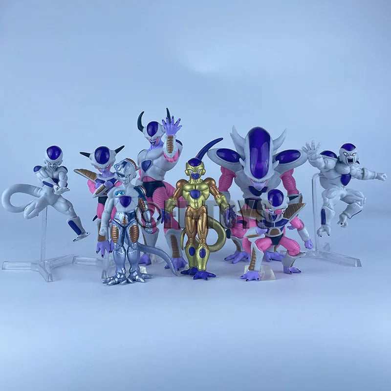 8pcs/Set Dragon Ball Z Frieza Figure Freezer Third