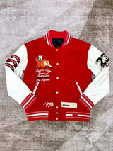 Mens Baseball Jacket New Cool Vibrant Patchwork Color
