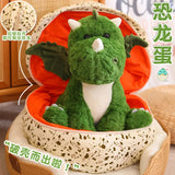 Creative Dinosaur egg Turn Into Dino Plush Toys