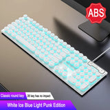 Three-piece Set Punk Gaming Keyboard and Mouse Earphone