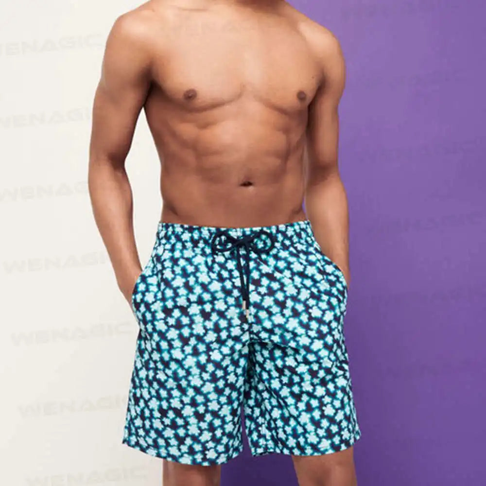 New Summer Men Swimwear Swim Trunks Beach Board