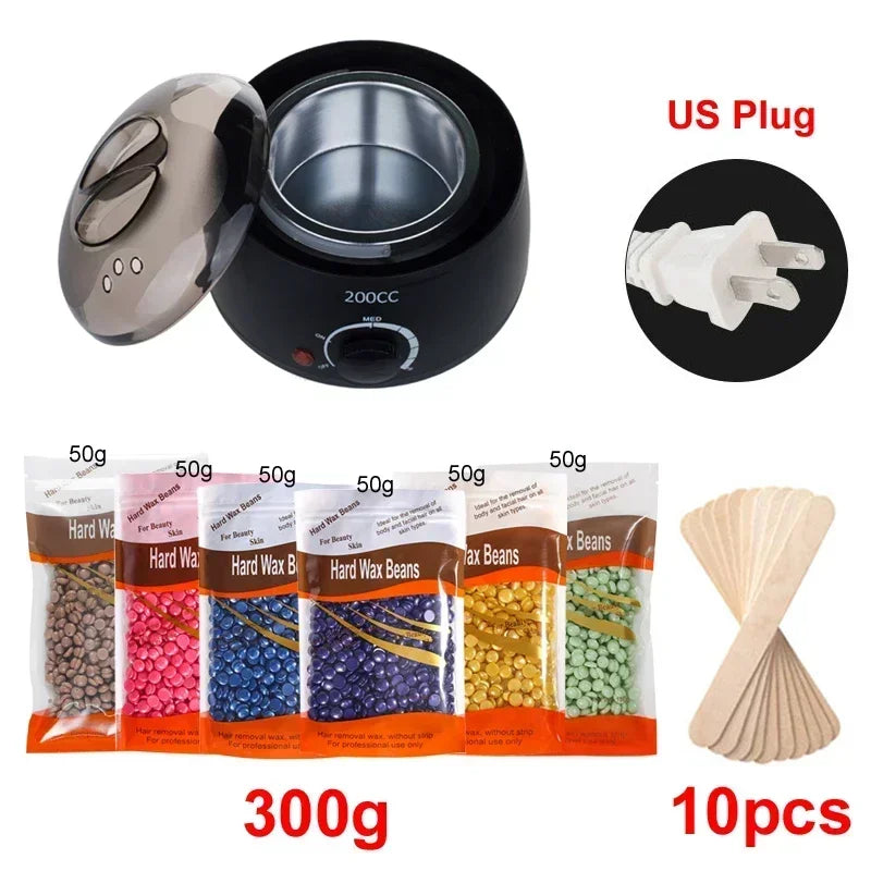 Hair Removal Wax Machine Waxing Heater and Beans