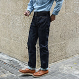 Saucezhan 308XX-BO-Wind Jeans for Men Furinkazan Selvedge raw
