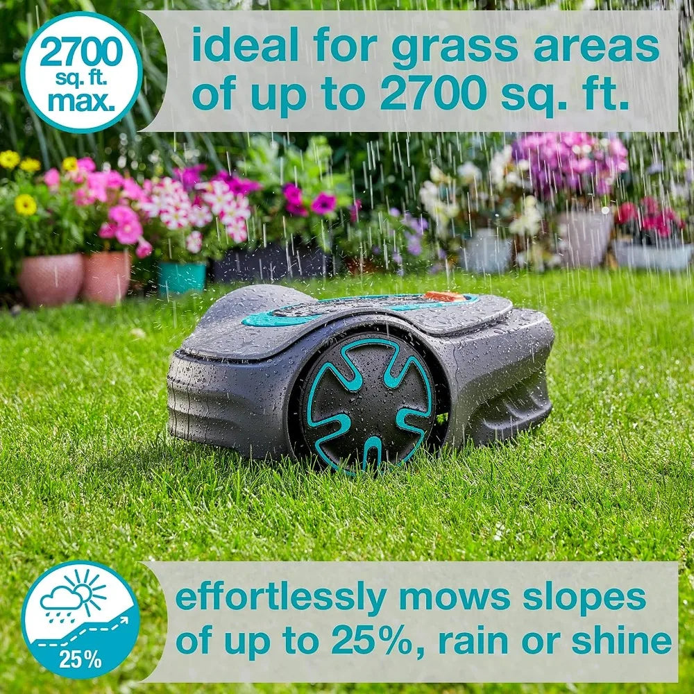 GARDENA 15201-41 SILENO Minimo - Automatic Robotic Lawn