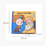 Infant Baby Cloth Book Bath Potty Baby Book