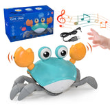 Kids Induction Escape Crab Crawling Toy Baby Electronic