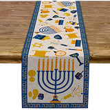 Jewish Menorah Hanukkah Holiday Kitchen Dining Table Decoration