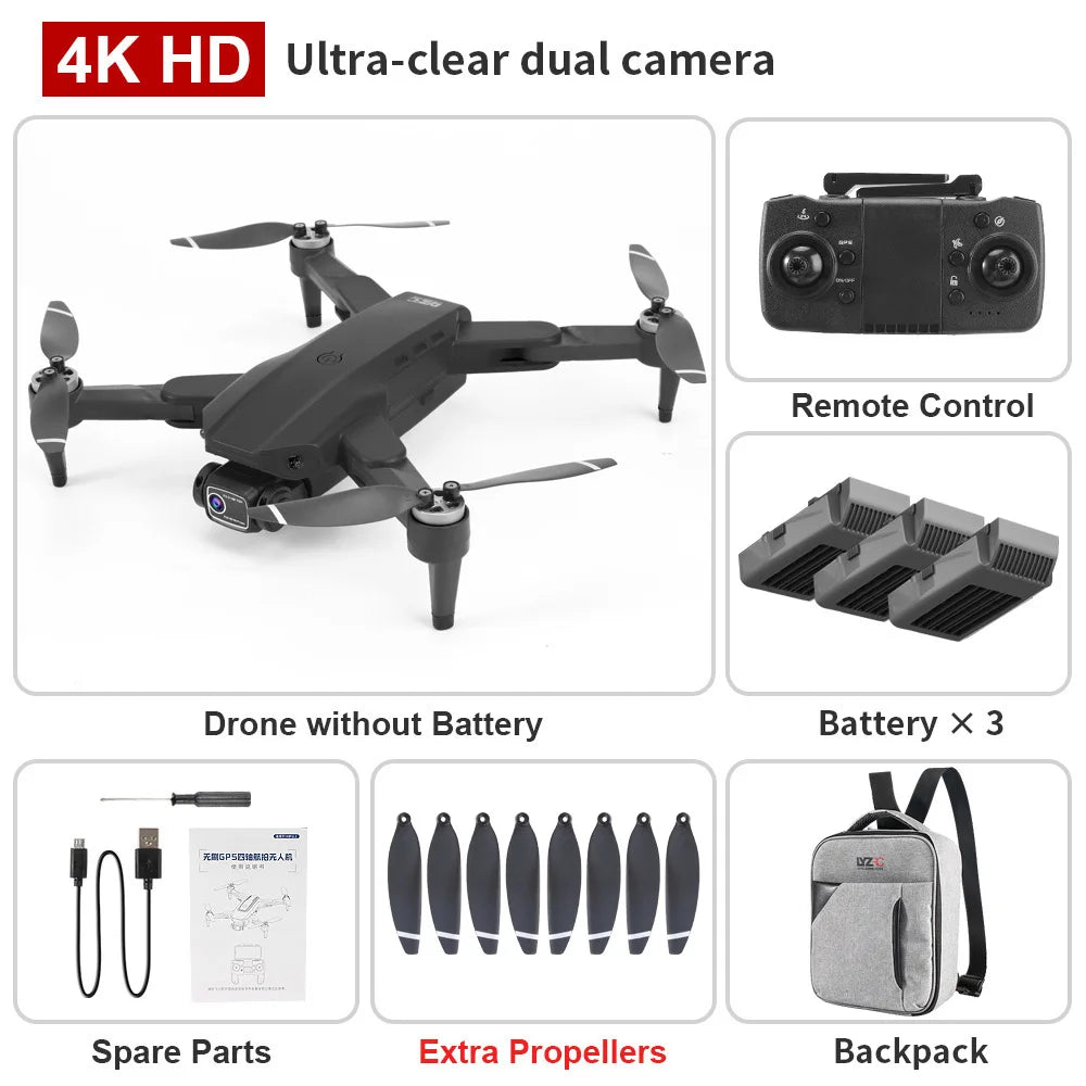 L900 PRO Drone 4K Professional 5G WIFI FPV