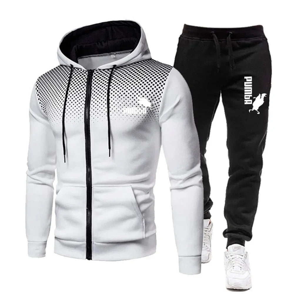 Autumn Winter Discovery Men Suit New Brand Sports