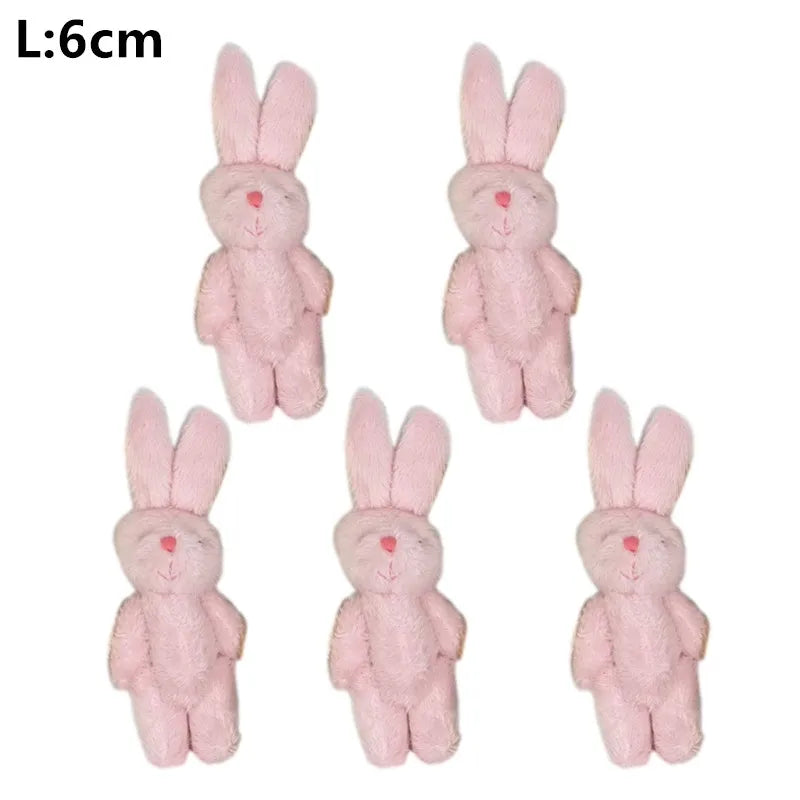 15Pcs/10/5Pcs Kawaii Small Bears Plush Soft Toys Pearl