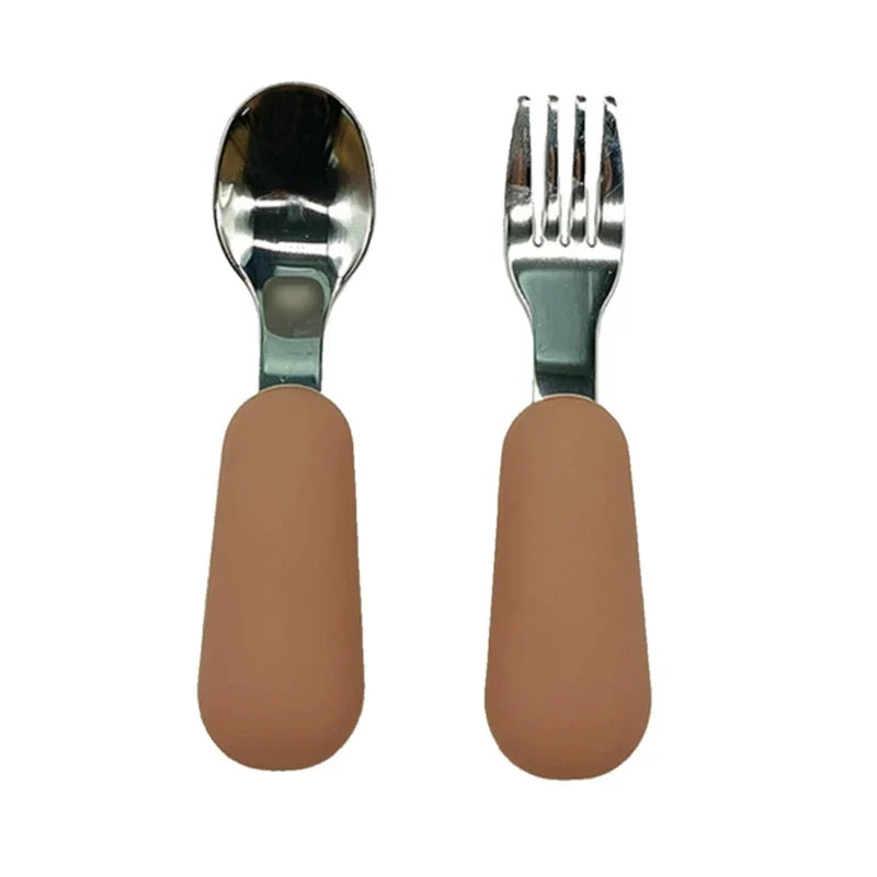 Baby Gadgets Tableware Set Children Utensil Stainless Steel