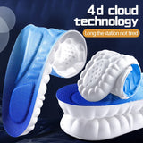 4D Cloud Technology Sports Insoles for Shoes PU