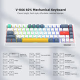 womier Hot Swappable Mechanical Keyboard Gasket Mounted Gamer