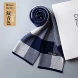 Fashion Classic Business Scarf Men Wool Scarf Soft