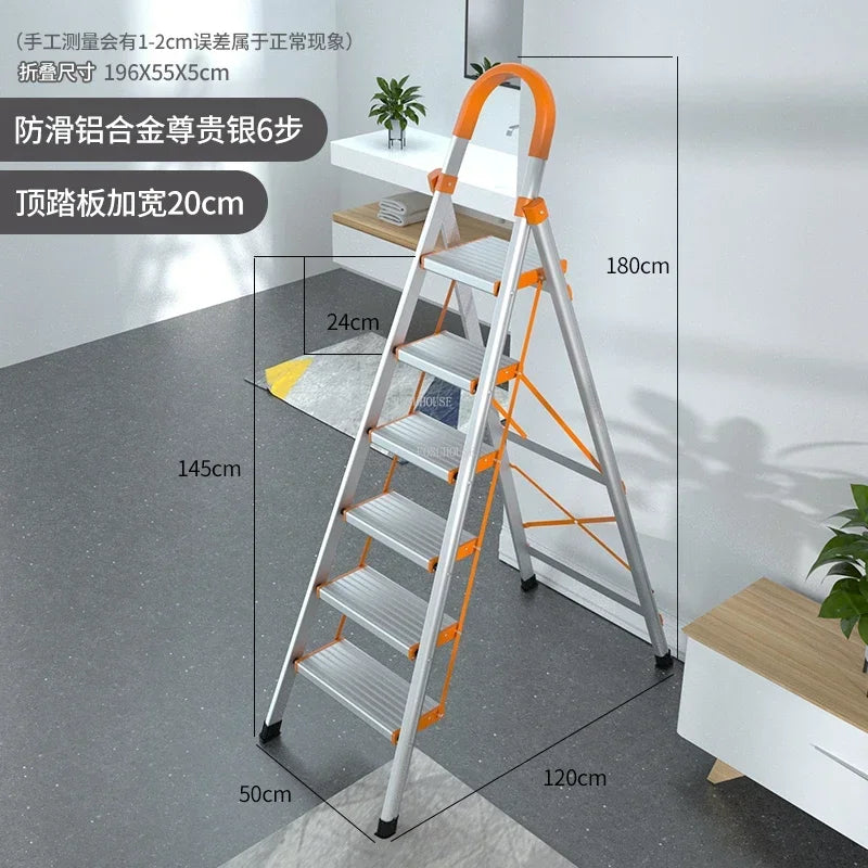 Home Indoor Portable Stairs Modern Telescopic Step Stools