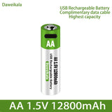 2023 New AA USB Rechargeable Lithium Ion Battery