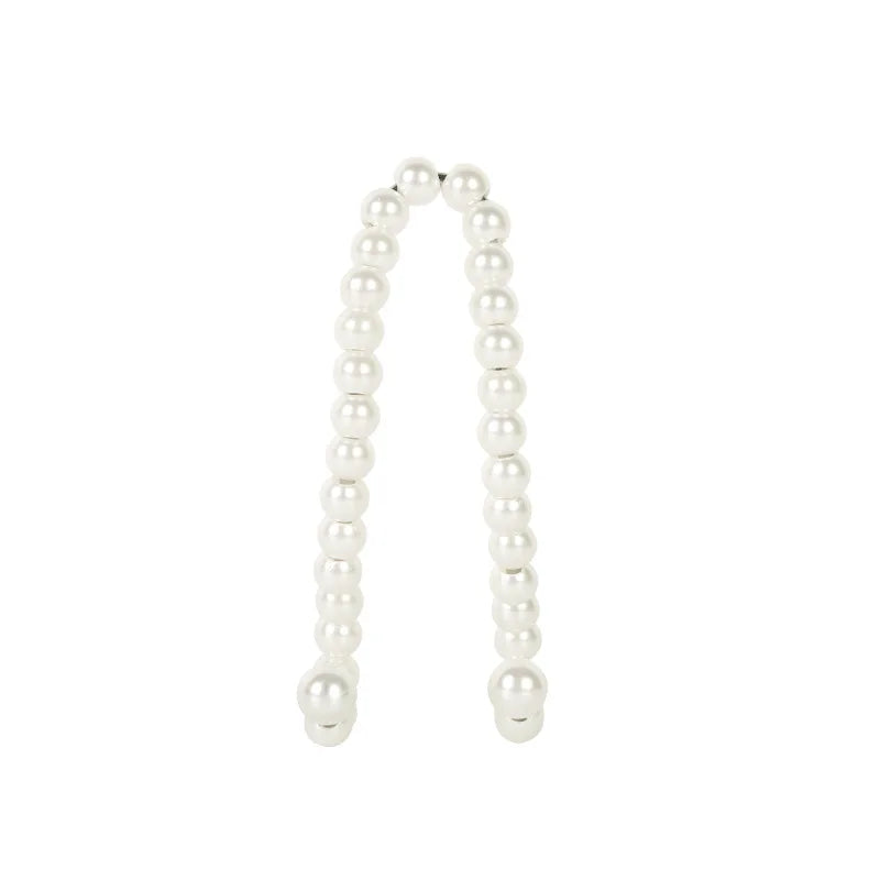 Car Rear Seat Hook White Pearl Hanger Car