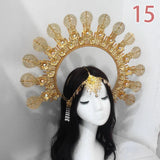 Baroque Headband DIY Material Gothic Lolita Crown Headband