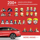 Anime naruto Gradient Uzumaki Character 3D Anime Stickers