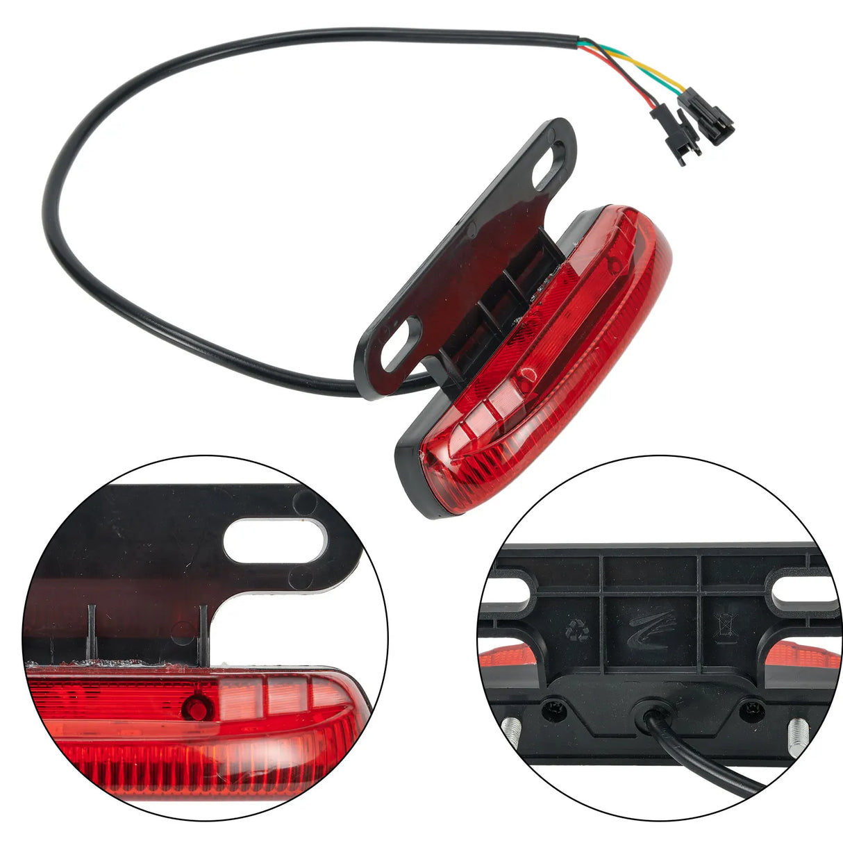 36-48V Ebike Rear Brake Light Tail Light Safe