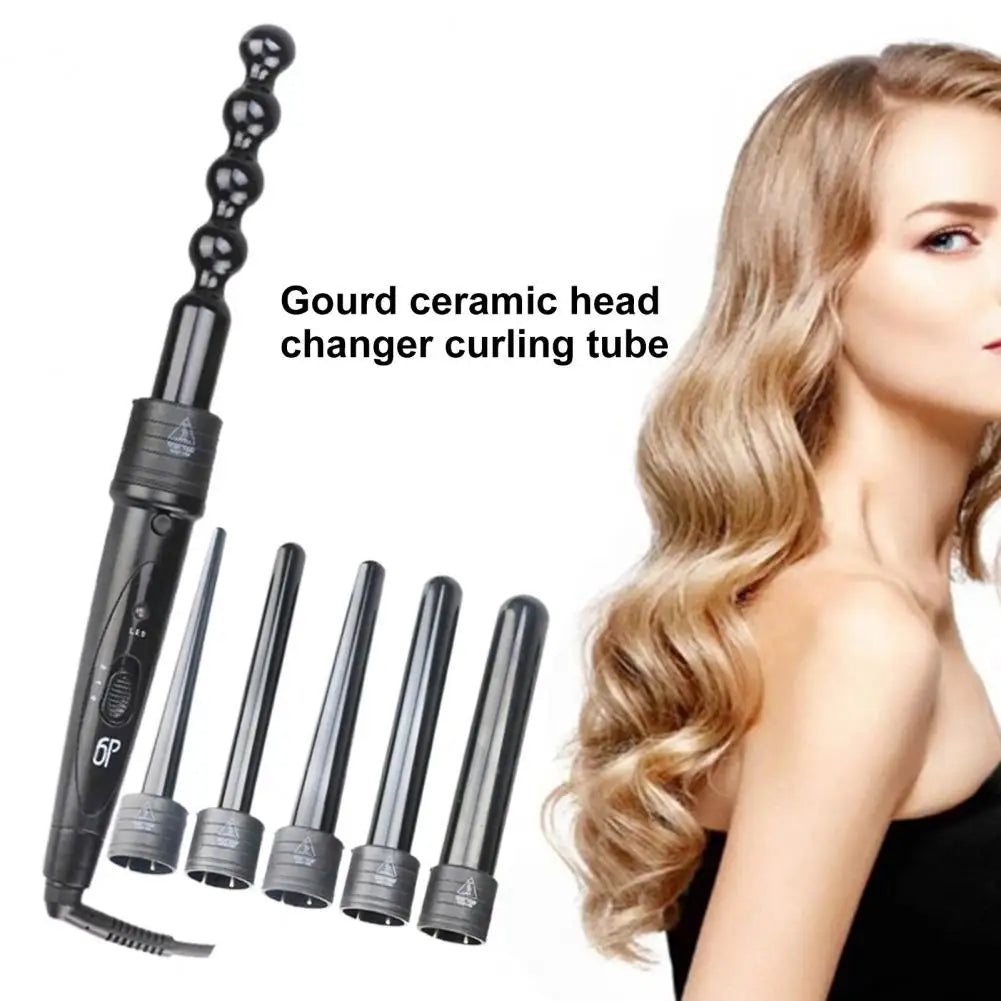 Hair Waver Iron Curling Tube Professional Ceramic Salon