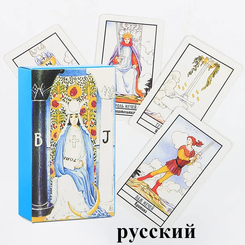 NEW Lenormand Russian Version Oracle Tarot Cards Board