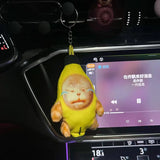 2023 Crying Banana Cat Plush Pendant Cute Banana