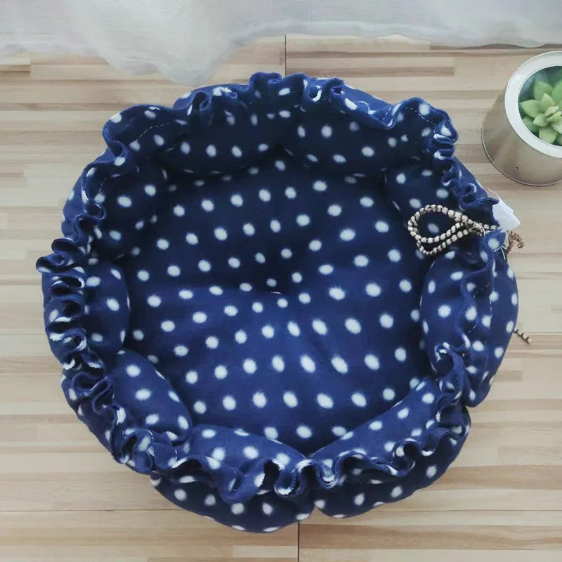 Dog Bed Small Medium Dogs Cushion Soft Cotton
