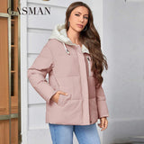 GASMAN Women's Parka 2023 New Fashion Women's Stand
