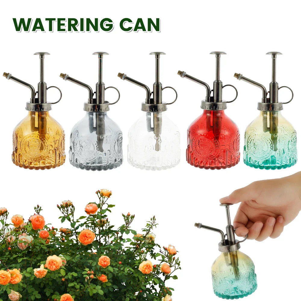 Plants Watering Can Vintage Glass Plant Mister Spray