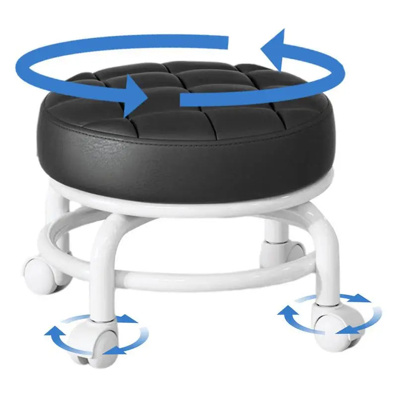 Household Pulley Low Stool Multi-functional Children Walking Round
