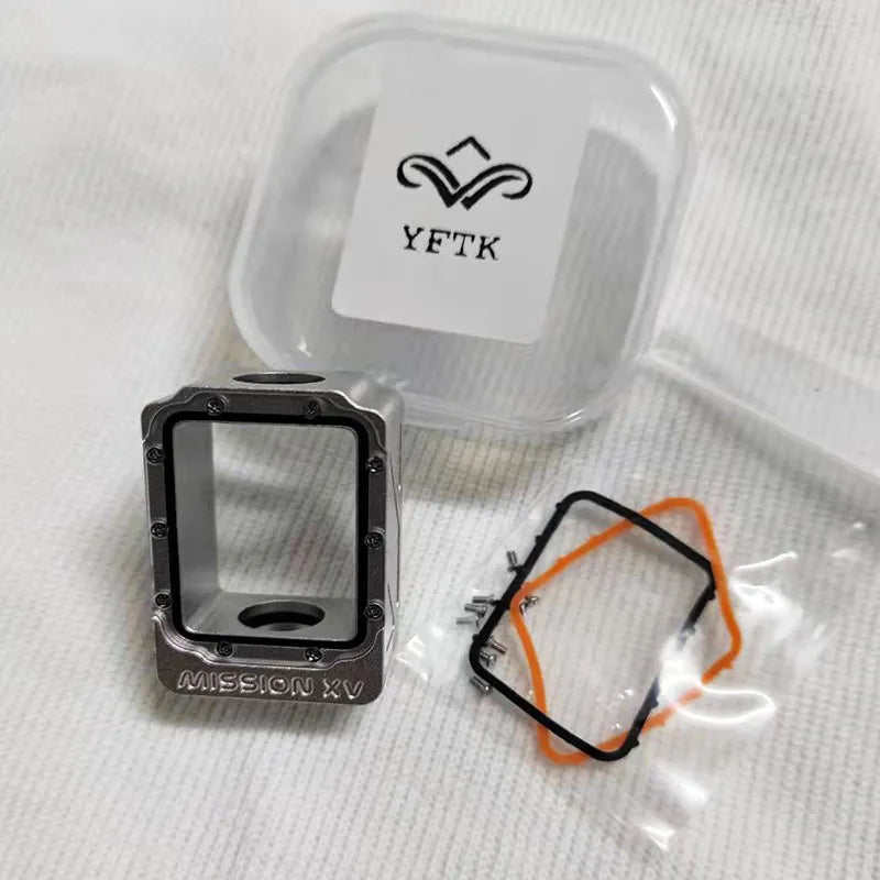 Motorcycle accessories YFTK Mnch King Duck Crystal Engraved