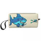 Born To Dive Padi Flag Cosmetic Bag Women
