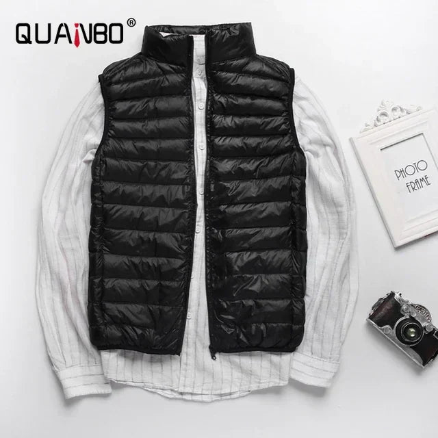 Men's Sleeveless Puffer Jacket 2023 New Autumn Spring