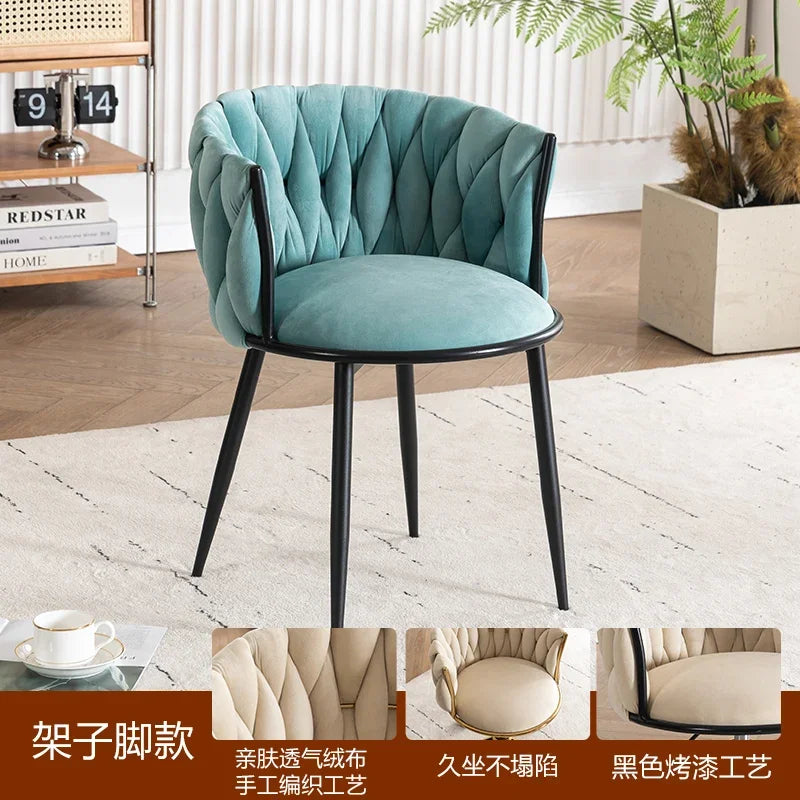 Adjustable Swivel Makeup Chair Living Room Dining Chair