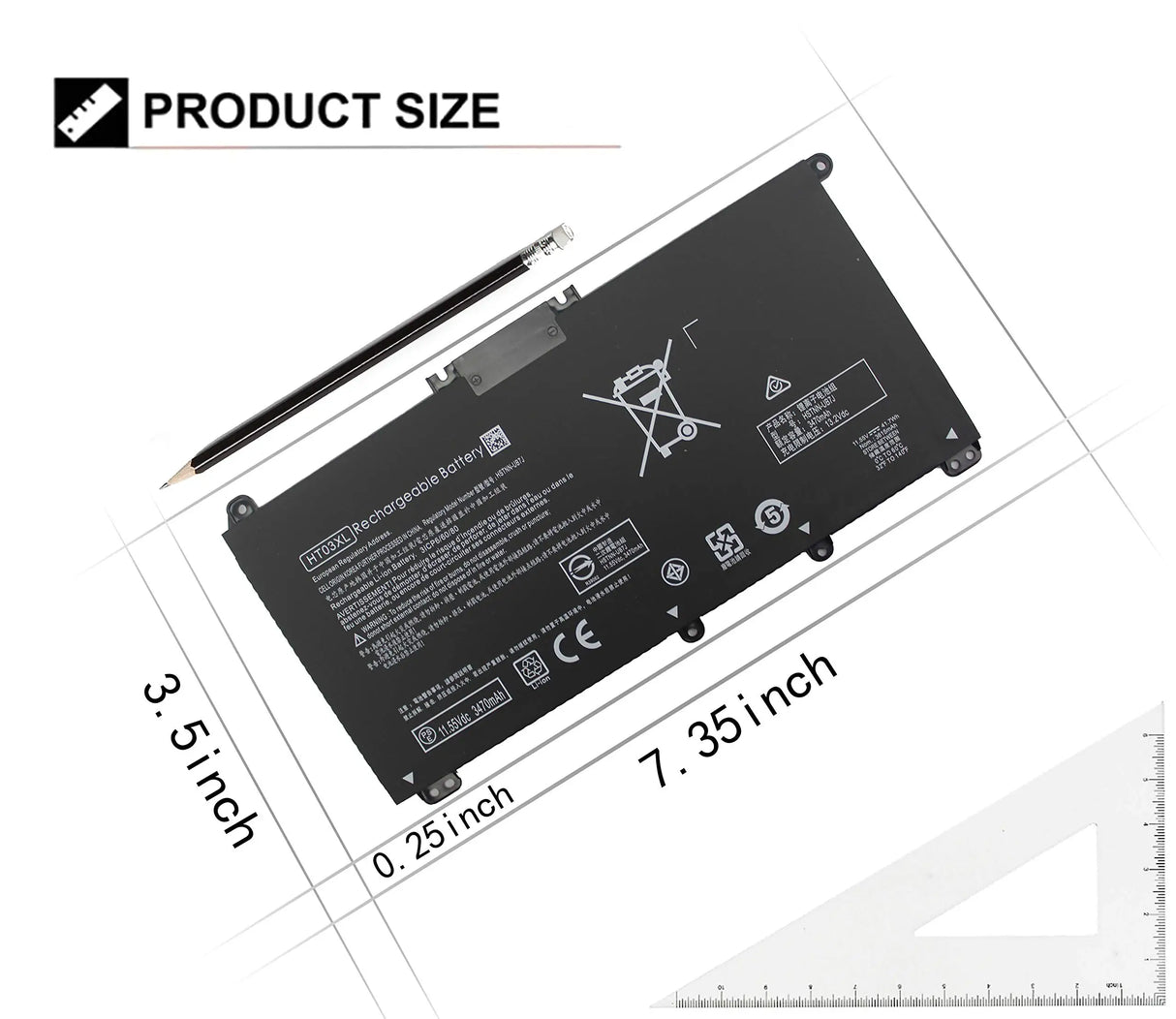 HT03XL L11119-855 Laptop Battery for HP Pavilion 14-CM