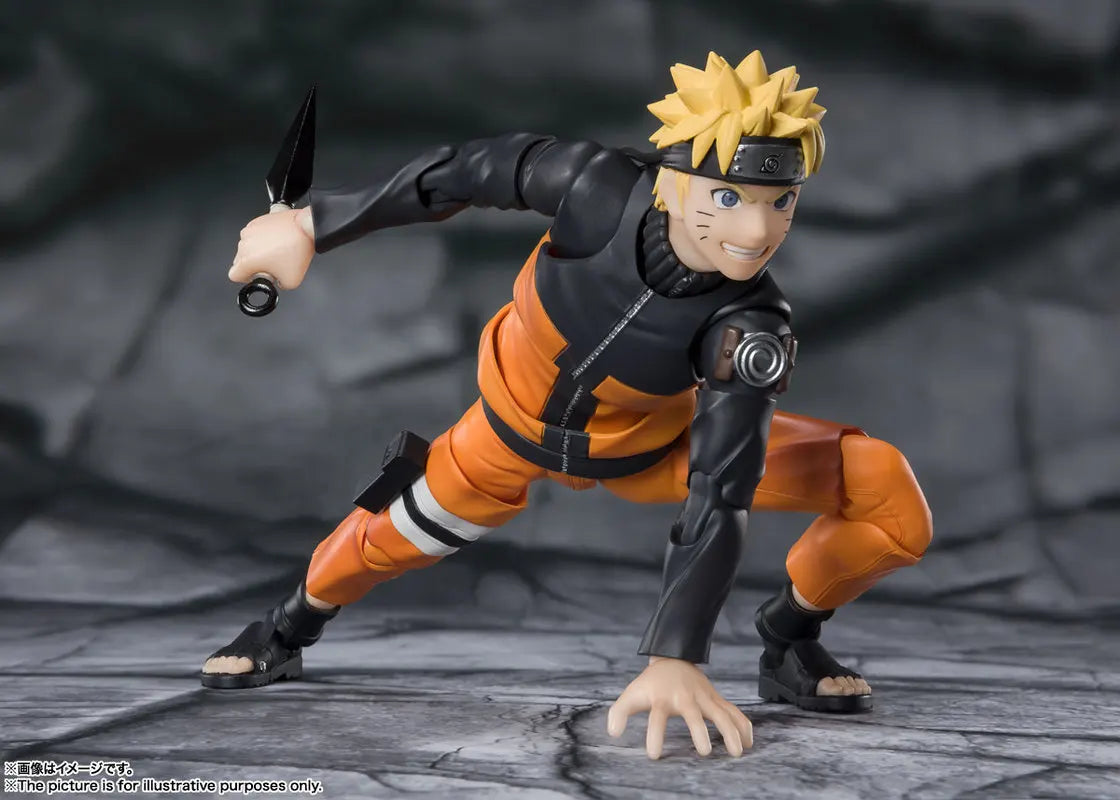 Original Bandai SHFiguarts Naruto Action Figures Naruto: Shippuden