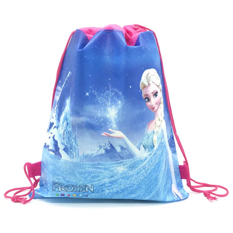 12Pcs Lilo, Stitch, Mickey & Minnie Drawstring Bags – Kids Party Gifts