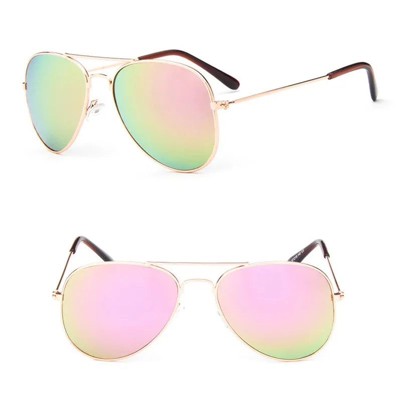 HKNA Lovely Oval Sunglasses for Girls/Boys 2022 Colorful