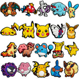 Aoger Pokemon Shoe Charms Decoration Buckle Dinosaur PVC