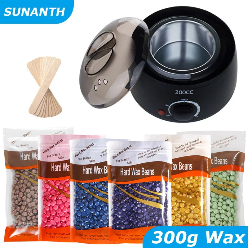 Hair Removal Wax Machine Waxing Heater and Beans