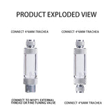 5 PCS Aquarium CO2 Bubble Counter Fish Tank