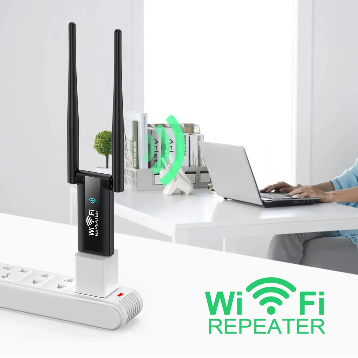 2.4G 300Mbps Wireless USB WiFi Repeater Extender WiFi