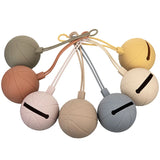 1Pcs Silicone Nipple Storage Bag Kids Pacifier Holder