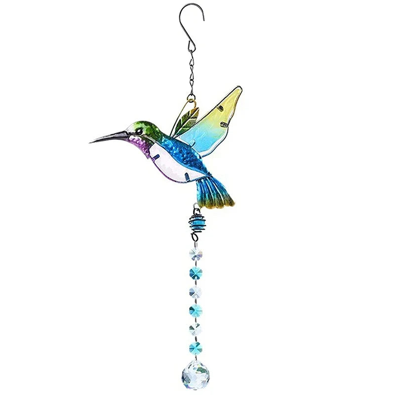 Outdoor Hanging Wind Chimes Suncatchers Crystal Prism Ball